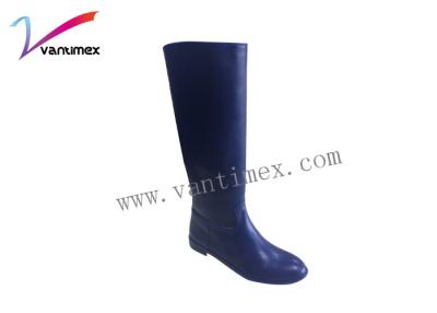 Chine Façonnez aux bottes de pluie élégantes des femmes/le PVC haut élastique les hautes bottes de pluie à vendre