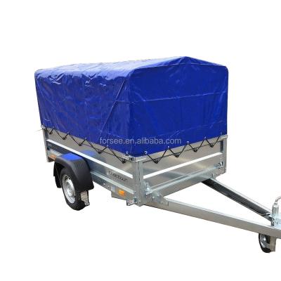 China Waterproof Tarpaulin Box Cargo Trailer Service Cover for sale