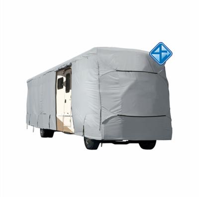 China Water Resistant Tearing Door Window Shade Travel Trailer RV Roof Duct Dustproof Cover Covered RV Parking Lot Cover for sale