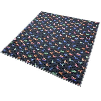 China Sports Play 2020 New Fashionable Products Kids Waterproof Playmat 100% Polyester Printed Game Mat for sale