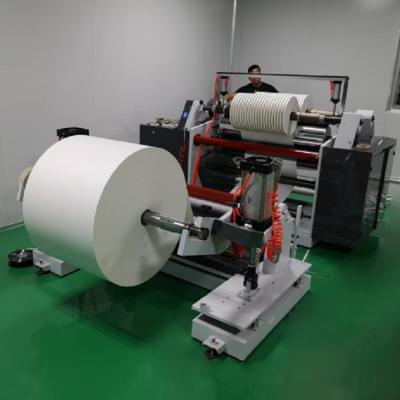 China Factory Thermal Paper Roll Slitter Roll Rewinder Slitting And Rewinding Machine Paper Processing Machinery for sale