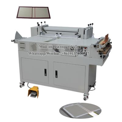 China Factory Automatic Book Cover Making Machine Hard Book Case Making Machine Hard Cover Book Case Maker for sale