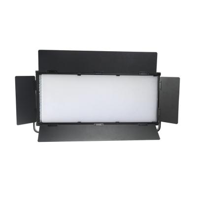 China Square led flat panel lighting video light used in film and photography and television interview studios RGB-118L-500W for sale