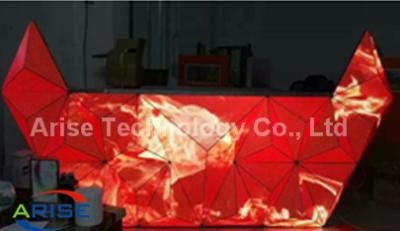 China Creative LED Displays Led Stage Screen-DJ screen/LED DJ booths/ LED Ox Horn-P5-3.38 for sale