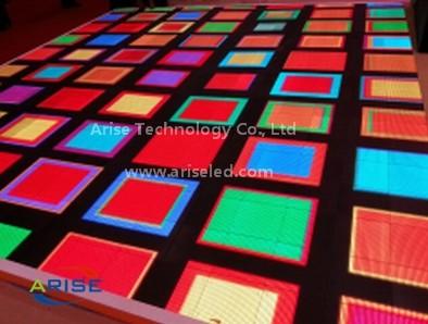 China Floor LED Display P8.9mm P10.4mm P12.5mm P15.6mm P20.8mm LED dance floor displays P10/P16/P20/P25 for sale