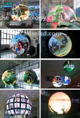 China LED spher LED ball Led Screen Ball P4 P5 P6 P7.62 P8 P10 for sale