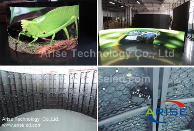 China 500x1000 flexible Indoor/outdoor rental led display P3.91、P4.81 500x500 for sale