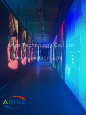 China Ultra slim 500x1000mm /500x500mm seamless led video wall/led advertising wall，ARISELED.COM for sale