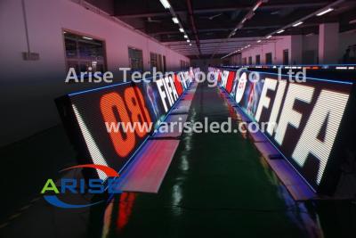 China Soundboss P12mm outdoor football LED perimeter advertising display IP65 with CE & RoHS for sale