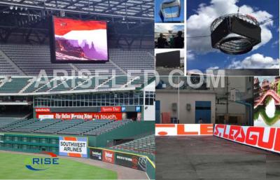 China Led electronic football scoreboards /Sport Perimeter Stadium LED display P5 P6 P8 P10 P12 for sale