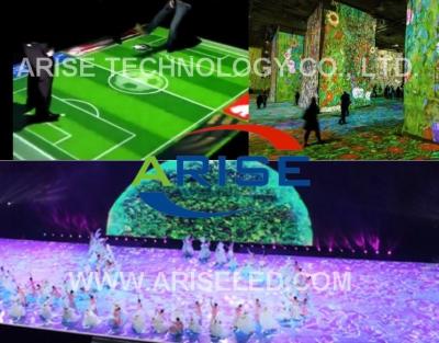 China P8.93mm Touchable dance floor LED display,P10.42 Dance floor LED display with interactive for sale