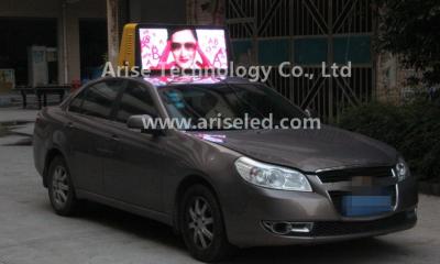 China Taxi LED banner signs/ TAXI LED Display/Taxi Roof LED Display/Taxi Roof/Top Video LED Display：P4/P5/P6 for sale