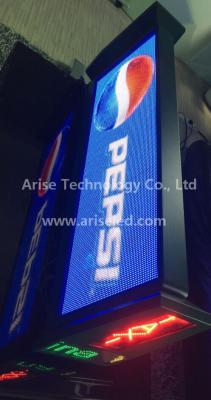 China Taxi LED banner signs P6 Taxi LED banner signs/ TAXI LED Display P4/P5/P6 for sale