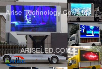 China Truck Mounted LED Display P10mm P5 P4 P6 P8 P10 P12 outdoor Truck Mobile LED Display Digit for sale