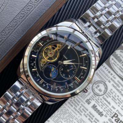 China 2022 new men's fashion day/date multifunctional business quartz watch with waterproof luxury mechanical watch for sale