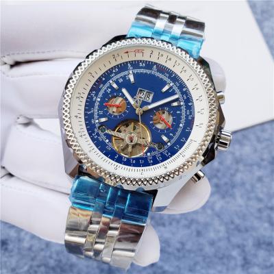 China XIYI3A Automatic Date Quality Sapphire Glass 316L Stainless Steel Men's BR Waterproof Automatic Wristwatches for sale