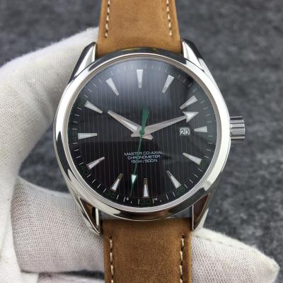 China 904L Stainless Steel Sapphire Mirror Glass Watches Automatic Date Good Quality Luxury Mens Watches Automatic OMG27 for sale