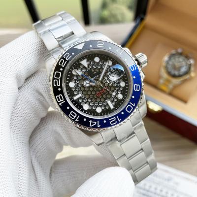 China Unique Classic Luxury High Quality GMT Day/Date Men's Automatic Mechanical Watch For Men for sale