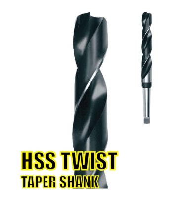 China Stainless Steel HSS4341 6241 M35 Morse Taper Shank HSS Twist Drill Bit for sale