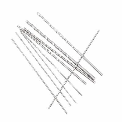 China White Lengthened Straight Steel 200mm Long Shank Twist Drill Bit for sale