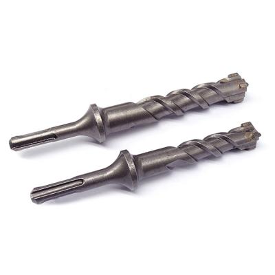 China For Ceramic SDS Cement Tile Concrete Granite Plus Rotary Hammer Drill Bit 4 Cutters Tungsten Carbide Stop Hammer Drill Bit For Concrete Masonry for sale