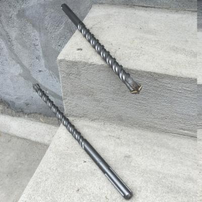 China Masonry Drilling Maker Price Carbide Cross Tilt 4 Cutters S4 Pipe SDS Max Hammer Drill Bit for Granite and Concrete Drilling for sale