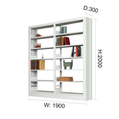 China Biblioteca de Para libros d'estante book rack book shelves (other) metal university library shelf cheap price adjustable school for sale