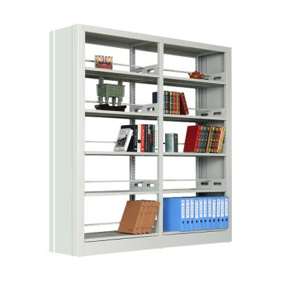 China Storage Manufacturer Bookcase Furniture Wholesale 5 Tier Bookshelf Metal Rotating Bookcase Shelf for sale