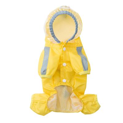 China 2022 Viable Amazing Hot Sale Pets Waterproof TPU Puppy Dinosaur Raincoat Inclusive Pets for sale