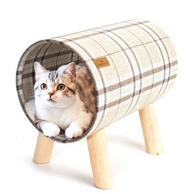 China High Quality Viable Universal Pet Bed Cat Swing Comfortable Luxury Durable Cat Bed Frame Space Capsule Sleep Tunnel for sale