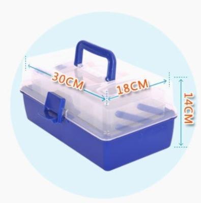 China Hot selling High quality multifunctional plastic fishing box for sale