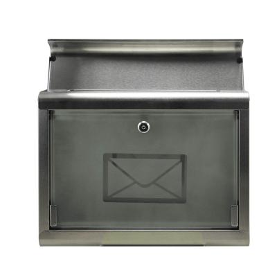 China Wall Mounted High Security Galvanized Steel Mail Box Custom Decorative Residential Mail Mailboxes for sale