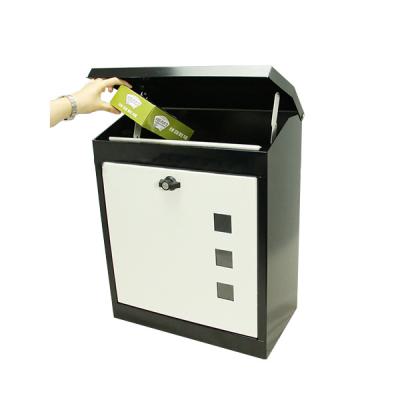 China Wall Mounted Galvanized Mount Locking Mail And Parcel Drop Box Delivery Box for sale