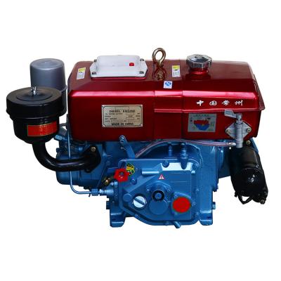 China 8HP R180M Single Cylinder Water Cooled Chiller Diesel Engine for sale