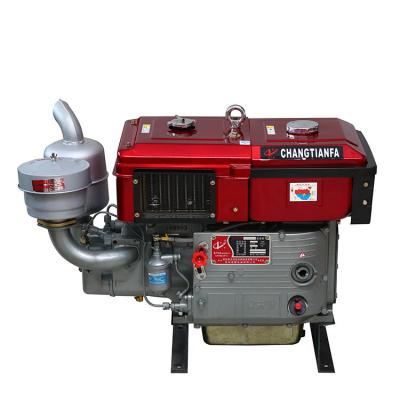 China Water Cooled Radiator Cooling Diesel Engine 20HP ZS1110N Single Cylinder Air Cooled for sale