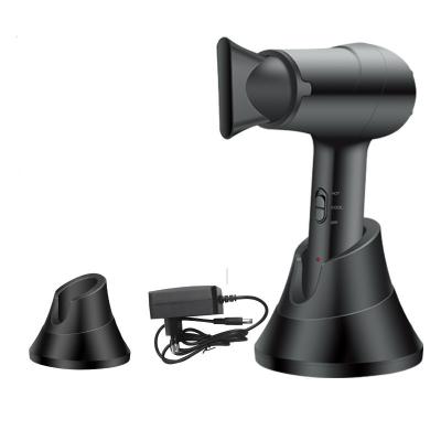 China Ionic Cordless Hair Dryer For Travel Home Hotel Cordless Hair Dryer With 5000mah Battery Charging Base for sale