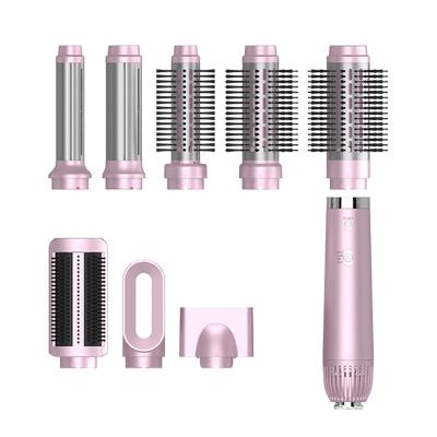 China Detachable Power Cord Customize Tourmaline Ceramic Trend One Step New Professional 5 in 1 Hair Air Wrap Styler Hair Dryer for sale