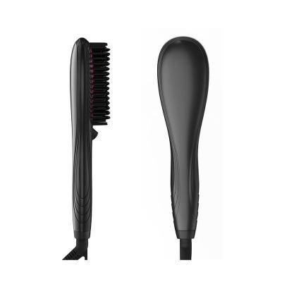 China High Quality Electronic Ionic Tourmaline Brush Hair Straightener PTC Heating Ceramic Hair Straightener Comb Comb for sale