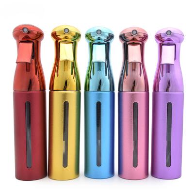 China Private Logo Hair Dresser Spray Bottle 150ml Water Spray Tonic Bottle For Hair Cleaning Plants Colorful Purple Pink Customized for sale