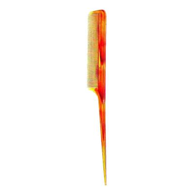 China Amber Abs Resin Rat Tail Teeth Straightening Comb Home for sale