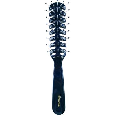 China The Fishbone handle does the blowing glitz. Detangler Hair Brush Anti-Static Rib Shaped Brush for sale