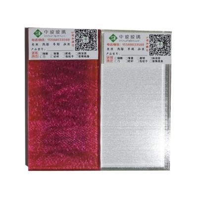 China Leisure Facilities Custom Decorative Metal Mesh Wire Color Safety Laminated Wired Glass for sale