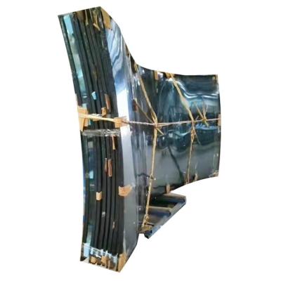 China 2022 Architectural Industrial Curved Yard Double Tempered Lowe's Glass for sale