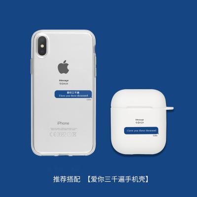 China High Protective TPU Charging Protective Earphone Cases For AirPods For Air Pod 1 2 3 Pro Earphone Wireless Cover for sale