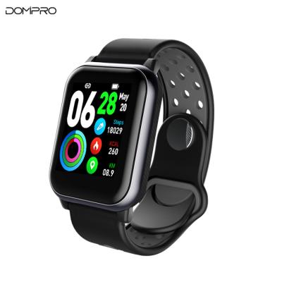 China Waterproof Band Smart Watch Fitness Touch Screen Sports Step Tracker Counter Smartwatch with Sleep Monitor for Women and Men for sale