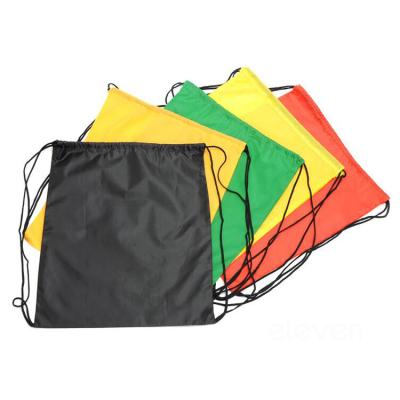 China Fashion Manufacturer Custom Travel Backpack Handled Nylon Drawstring Bag For Sports for sale