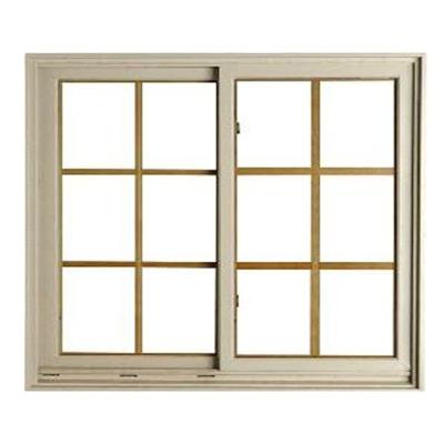 China Glass Sliding Windows Swing Double Sliding Horizontal Sliding Windows With Frame Aluminum Hardware for sale