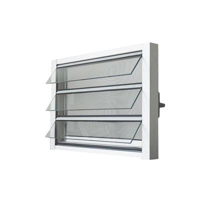 China Modern Customized Design Aluminum Glass Window Shutter Awning Shutters Window Balcony Balcony for sale