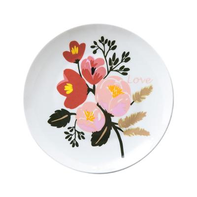 China New Design Breakfast Dish Good Quality Healthy 8 Inch Mcdonalds Breakfast Dish for sale