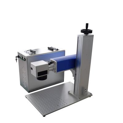 China Laser marking laser marking machine low price 10W 20W 30W 50W fiber laser marking machine for metal and non-metal for sale